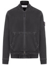 Stone Island logo patch zip up jacket - STONE ISLAND - BALAAN 1