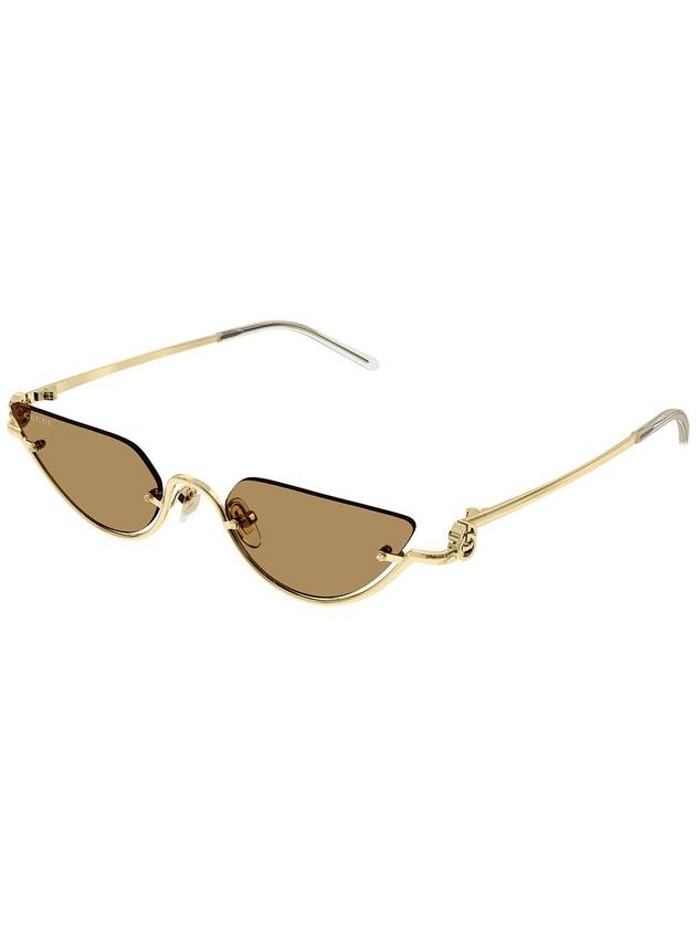 24SS Sunglasses GG1603S 002 GOLD GOLD BROWN - GUCCI - BALAAN 3