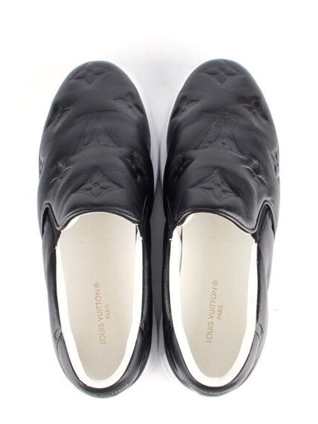 Monogram Beverly Hills slip on sneakers black 7 260 - LOUIS VUITTON - BALAAN 6