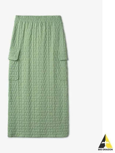 Embossed Logo Cargo Skirt Green CRTWWSKR027PLY0157432 - SUNNEI - BALAAN 1