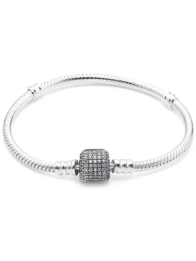 Moments Signature Bracelet Silver - PANDORA - BALAAN 5