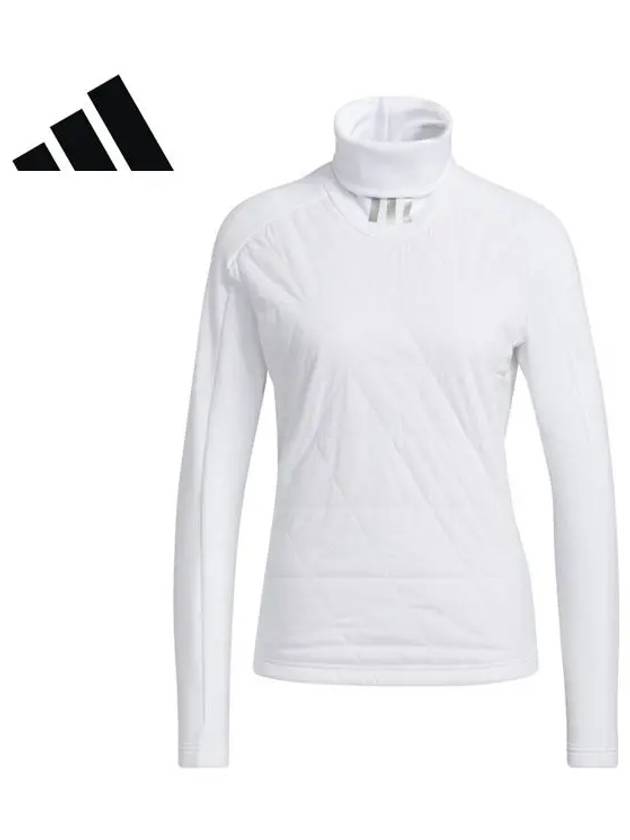 GT3384 Women s Windproof Turtleneck Polo T Shirt - ADIDAS GOLF - BALAAN 1