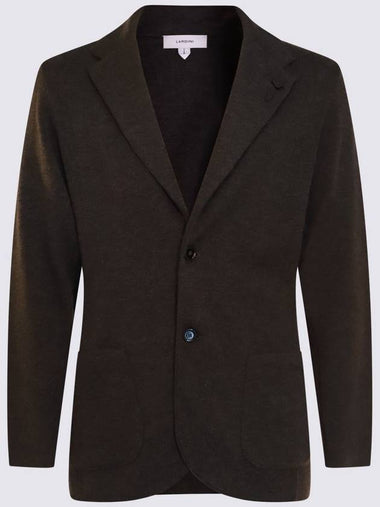 Lardini Dark Grey Wool Blazer - RVR LARDINI - BALAAN 1