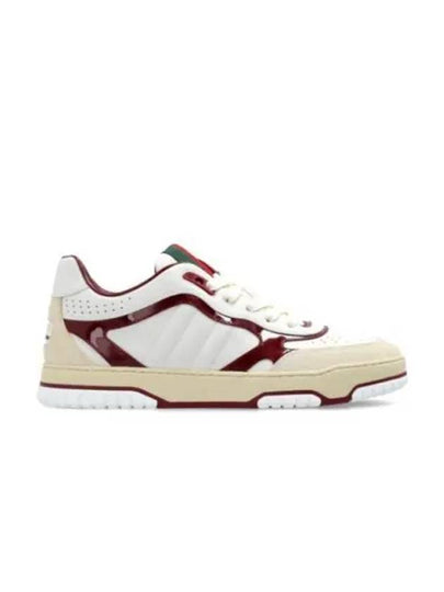 Women's Reweb Low Top Sneakers White - GUCCI - BALAAN 2