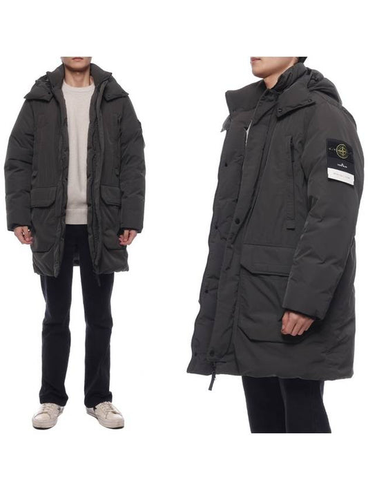 compass badge hooded jacket 811570726 - STONE ISLAND - BALAAN 2