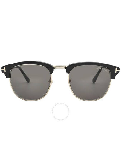 Eyewear Gold Half Sunglasses Black - TOM FORD - BALAAN 2