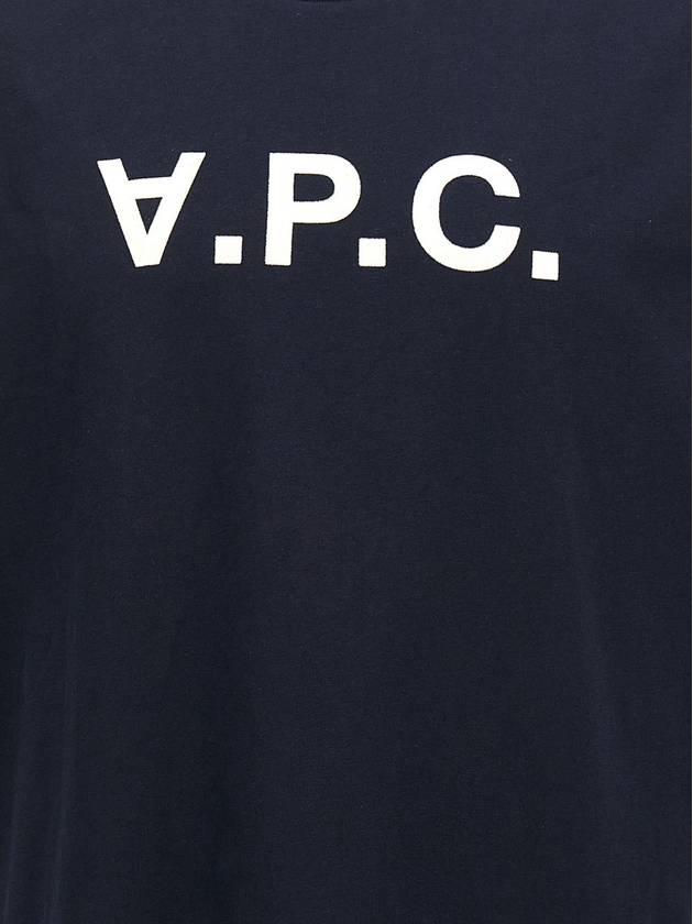 Standard Grand VPC Short Sleeve T-Shirt Navy - A.P.C. - BALAAN 5