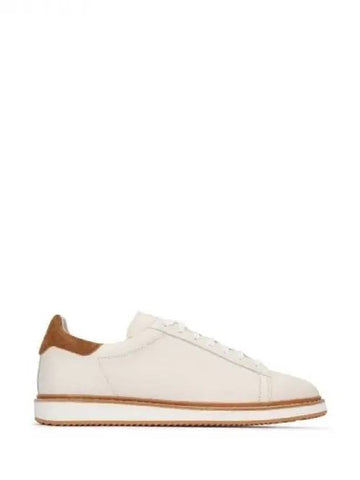 Contrast trim leather sneakers 271376 - BRUNELLO CUCINELLI - BALAAN 1