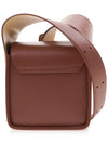 Sling Square Small Calfskin Leather Shoulder Bag Brown - JIL SANDER - BALAAN 4