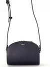 Demi Lune Mini Half Moon Cross Bag Navy - A.P.C. - BALAAN.