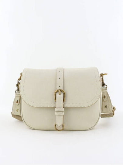 Buckle Leather Cross Bag Beige - GOLDEN GOOSE - BALAAN 2