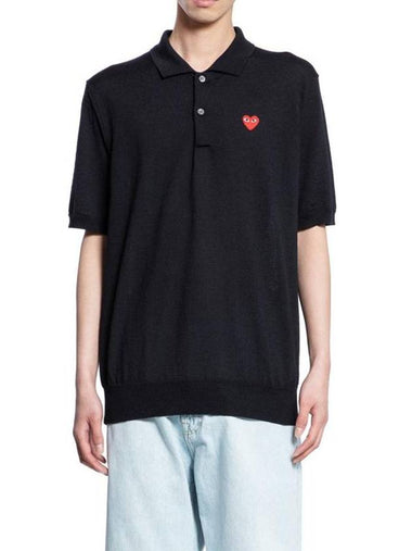 Polo T Shirt P1N0941 Black - COMME DES GARCONS - BALAAN 1