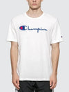 Big Script Short Sleeve TShirt 210972 - CHAMPION - BALAAN 5