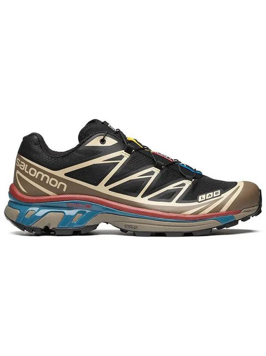 XT 6 Black Palcon Cowhide L47293800 Black - SALOMON - BALAAN 2