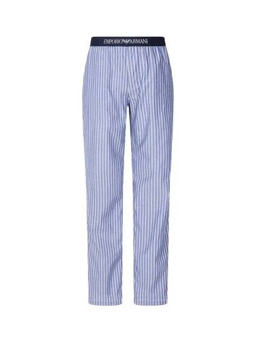 UNDERWEAR ARMANI BRAND DAY 10% 5 18 5 19 Men's Logo Band Pattern Lounge Pants Marine 270432 - EMPORIO ARMANI - BALAAN 1