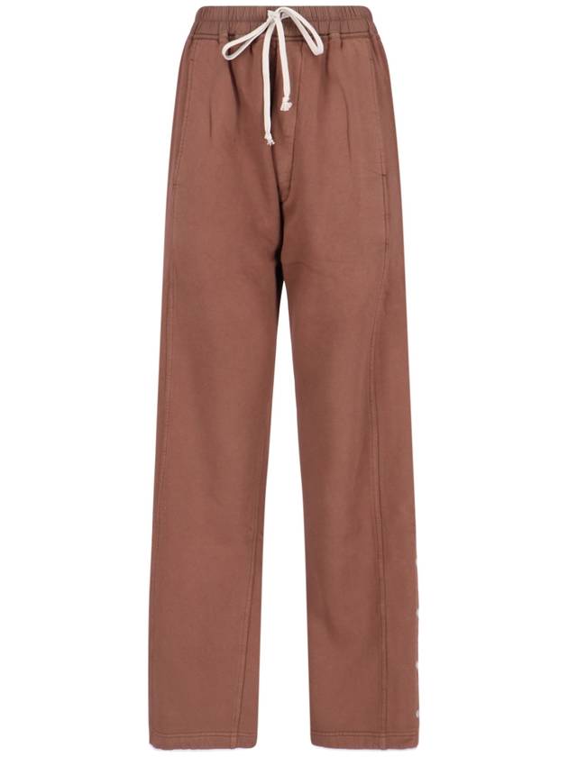 RICK OWENS DRKSHDW Trousers Brown - RICK OWENS - BALAAN 1