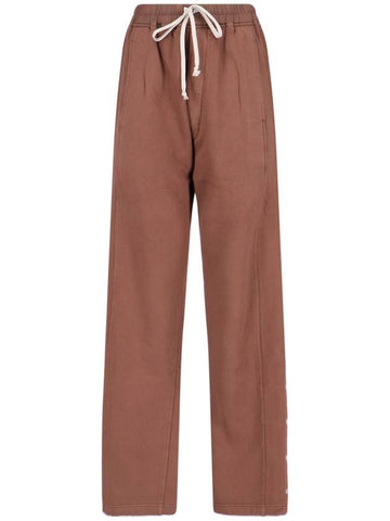 RICK OWENS DRKSHDW Trousers Brown - RICK OWENS - BALAAN 1