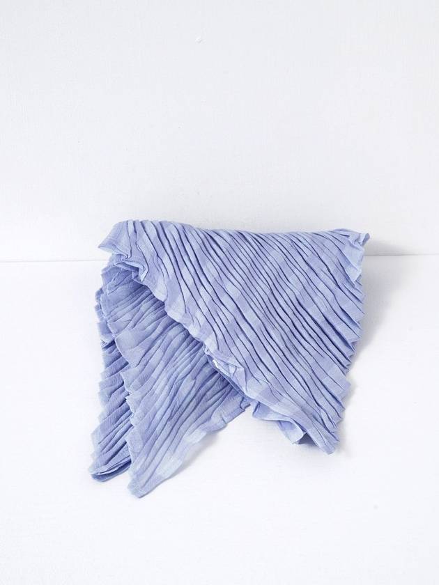 Boumura Shibori Scarf Light Blue - ISSEY MIYAKE - BALAAN 4