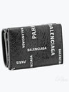 Logo Print Half Wallet Black - BALENCIAGA - BALAAN 2