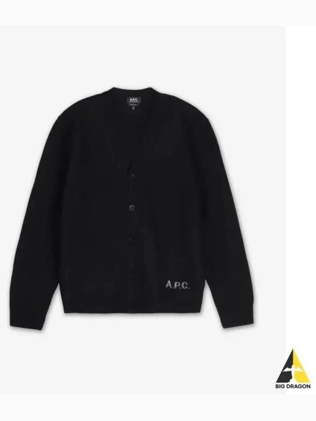 Kenny Merino Wool Cardigan Black - A.P.C. - BALAAN 2