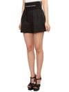 Safari Shorts in Cotton Tailoring Black - ALEXANDER WANG - BALAAN 3