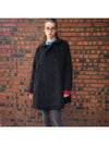 Labyrinth Winter Half Coat Black - LETTER FROM MOON - BALAAN 8