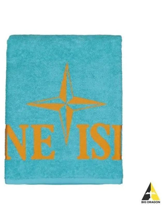 logo beach towel - STONE ISLAND - BALAAN 2