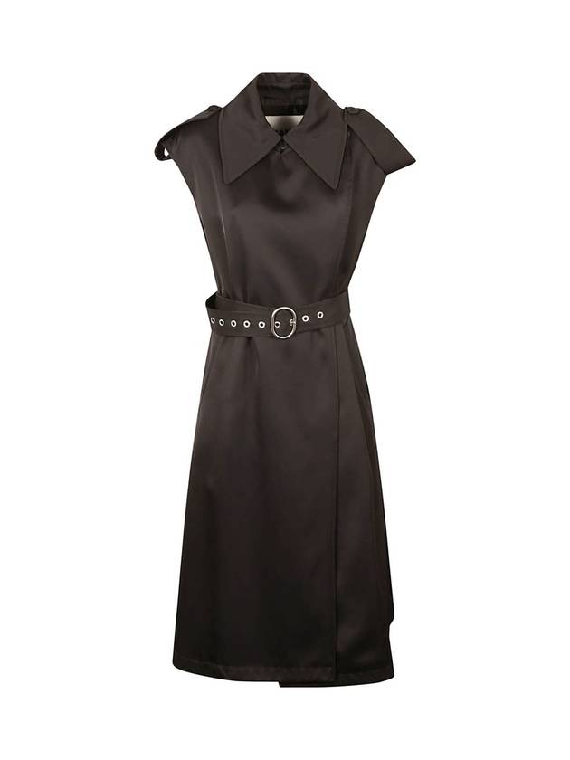 Sleeveless Belted Dress - JIL SANDER - BALAAN 1