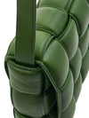 Gold Padded Cassette Padded Nappa Leather Small Cross Bag Military Green - BOTTEGA VENETA - BALAAN 9