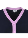 Color combination pocket V-neck cardigan MK3AD303 - P_LABEL - BALAAN 5