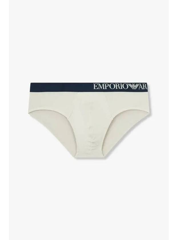 UNDERWEAR Men s Side Logo Banding Briefs Beige - EMPORIO ARMANI - BALAAN 1