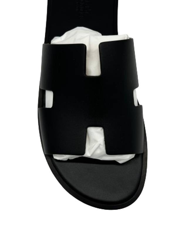 Izmir Sandal Calfskin & Noir - HERMES - BALAAN 6