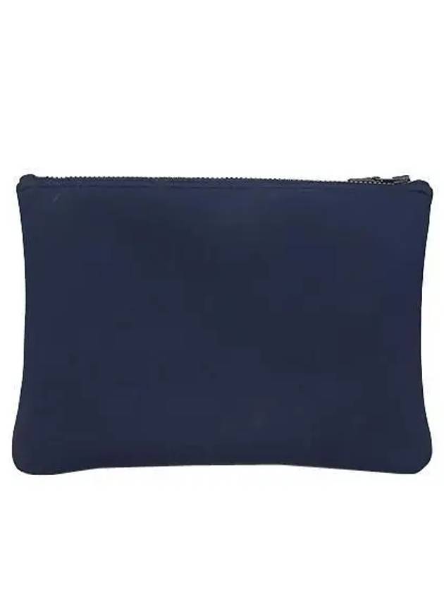 navy clutch bag - HERMES - BALAAN 3