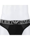 Men's Logo Band Boxer Triangle Panties Black - EMPORIO ARMANI - BALAAN 6