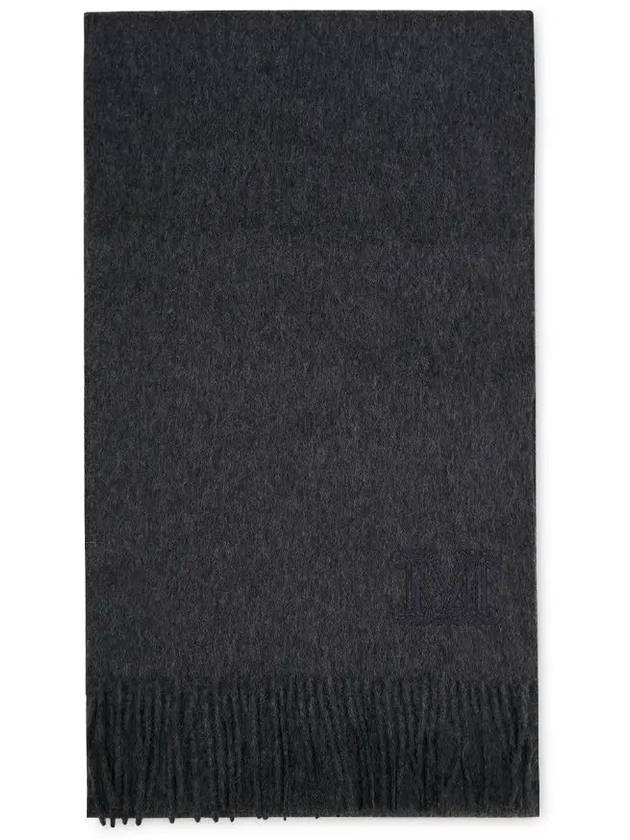 Wsdalia Cashmere Muffler Anthracite - MAX MARA - BALAAN 4