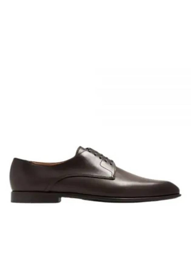 Lace-Up Leather Classic Loafers Brown - SALVATORE FERRAGAMO - BALAAN 2