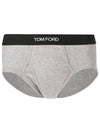 Logo Banding Panties Grey - TOM FORD - BALAAN 1