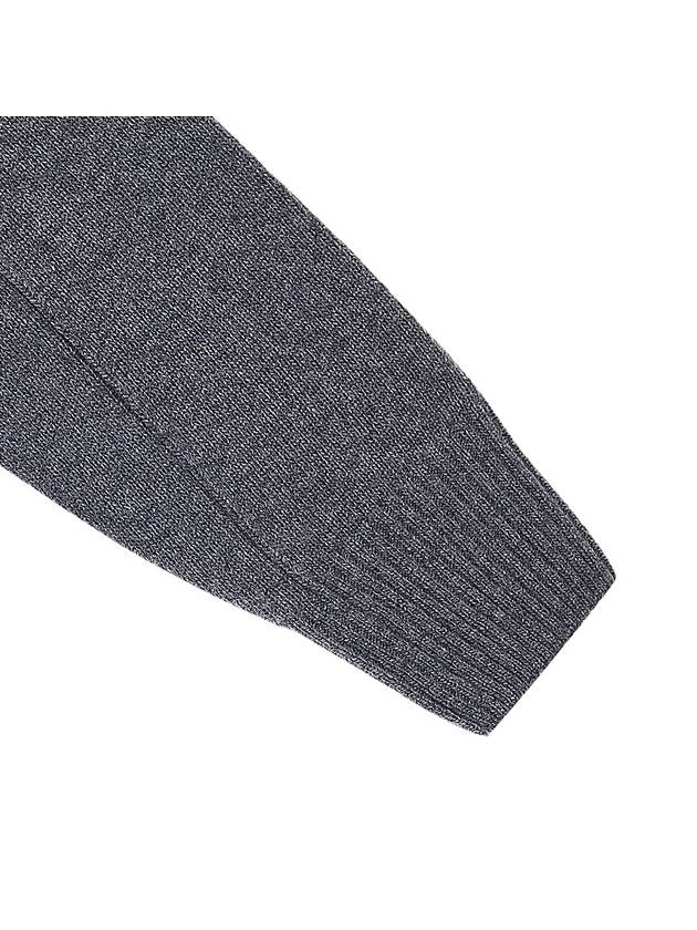 Lens Detail Lambswool Turtleneck Grey - CP COMPANY - BALAAN 7