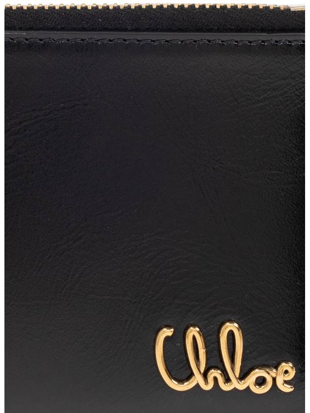 Chloé Card Holder, Women's, Black - CHLOE - BALAAN 5