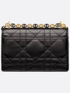 Miss Caro Cannage Lambskin Cross Bag Black - DIOR - BALAAN 4