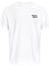 Handwriting Comfort Short Sleeve T-Shirt White - MAISON KITSUNE - BALAAN 5