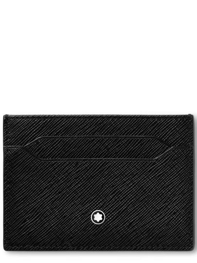 Sartorial 5CC Leather Card Wallet Black - MONTBLANC - BALAAN 2