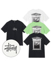 surf tom t shirt black men - STUSSY - BALAAN 4