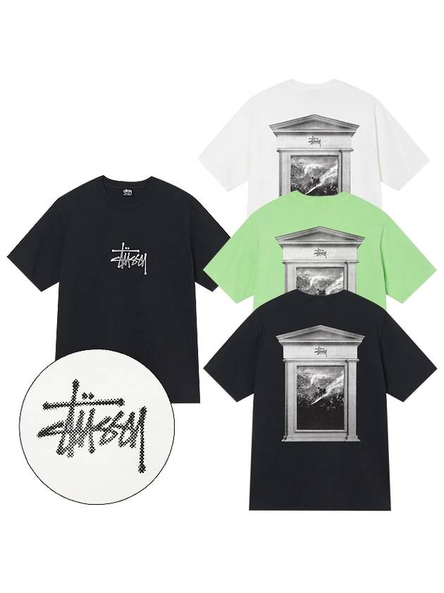 surf tom t shirt mint women - STUSSY - BALAAN 4