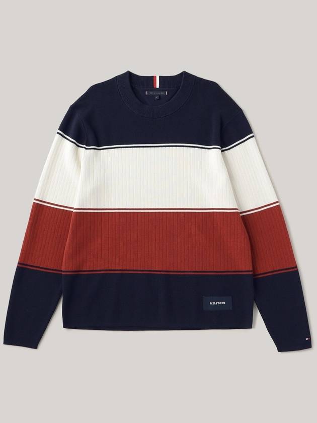 color block knit - TOMMY HILFIGER - BALAAN 1