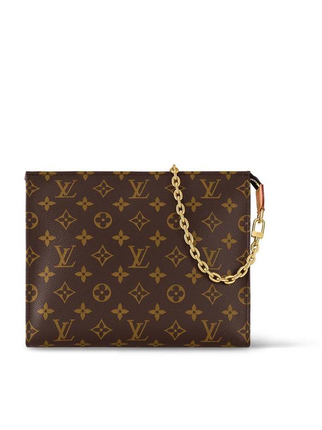 Toiletry Chain Monogram Pouch Bag Brown - LOUIS VUITTON - BALAAN 7