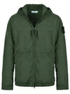 Comfort Tech Composite Light Hooded Jacket Dark Green - STONE ISLAND - BALAAN 1