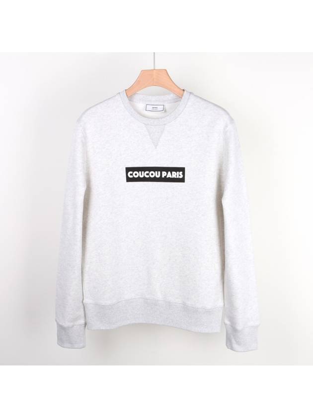 COUCOUPARIS Sweatshirt Gray J021 710 055 - AMI - BALAAN 1