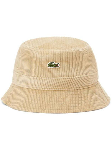 Corduroy Bucket Hat RK2934 - LACOSTE - BALAAN 1