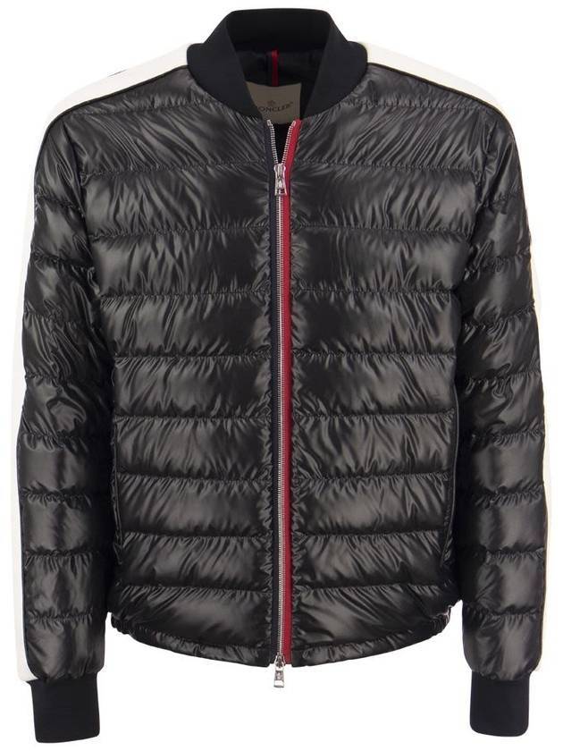 Arroux Down Bomber Jacket Black - MONCLER - BALAAN 1